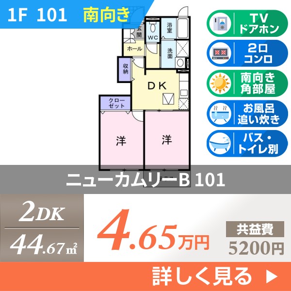 ニューカムリーB 101