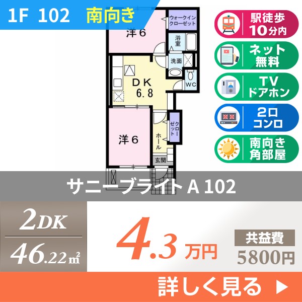 サニーブライト A 102