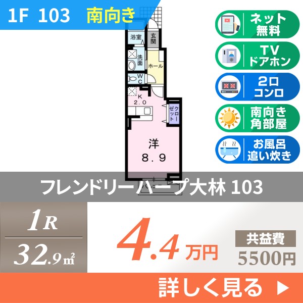 フレンドリーハープ大林 103