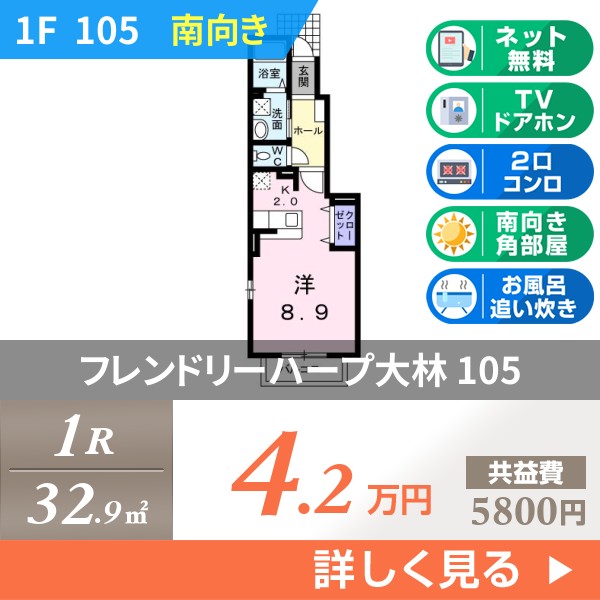 フレンドリーハープ大林 105