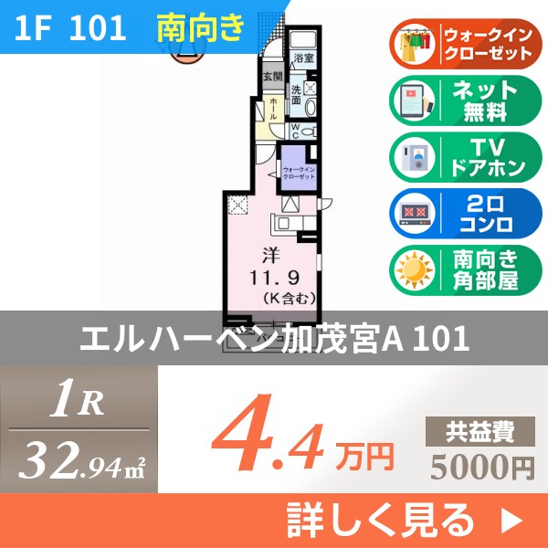 エルハーベン加茂宮A 101