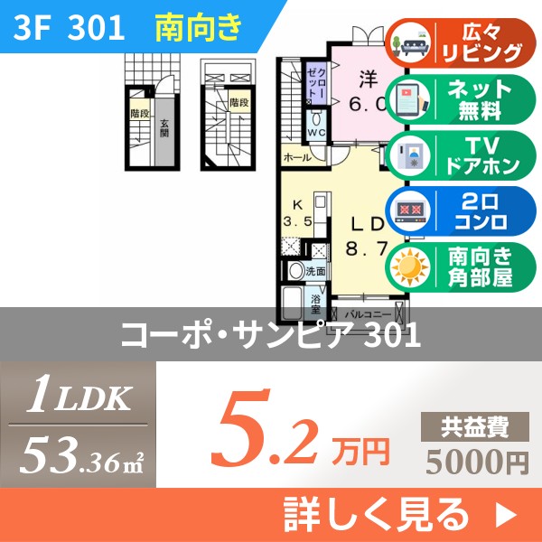 コーポ・サンピア 301