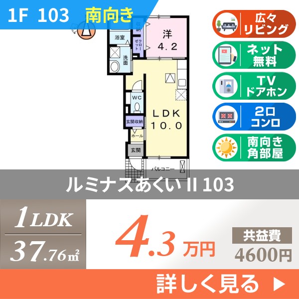 ルミナスあくい II 103