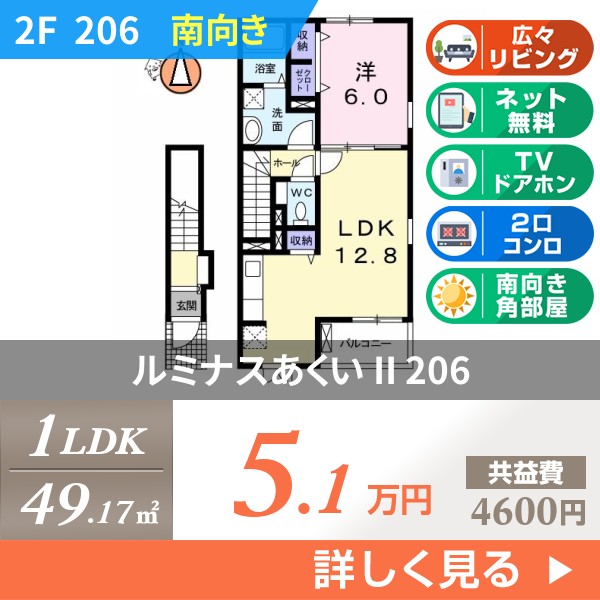 ルミナスあくい II 206