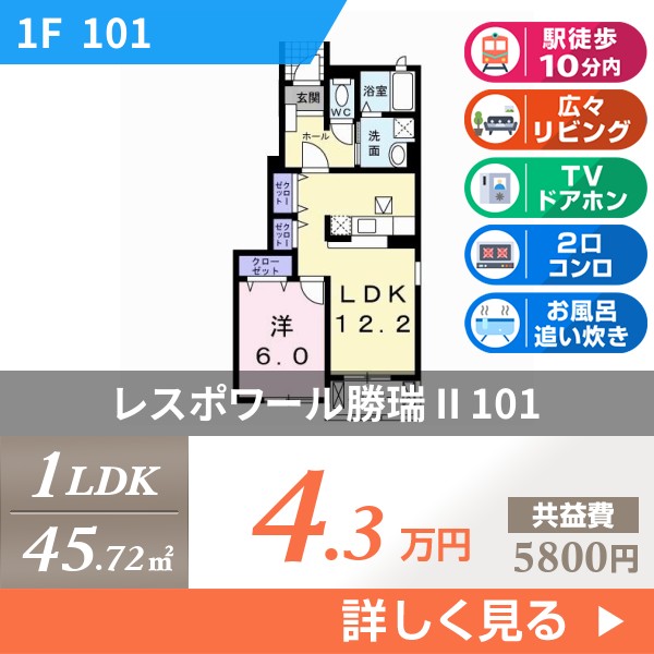 レスポワール勝瑞 II 101