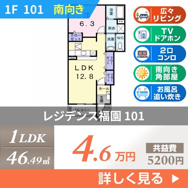 レジデンス福園 101