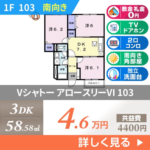 Vシャトー アロースリーVI 103