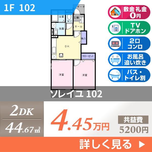 ソレイユ 102