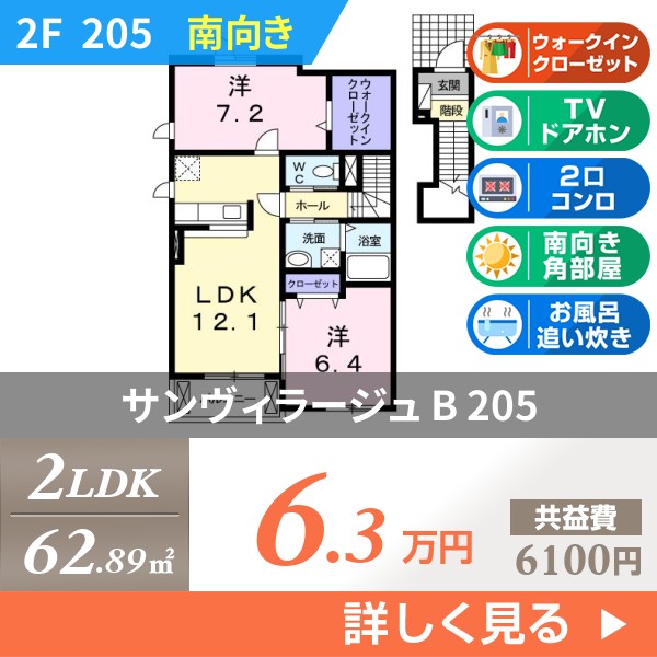 サンヴィラージュ B 205