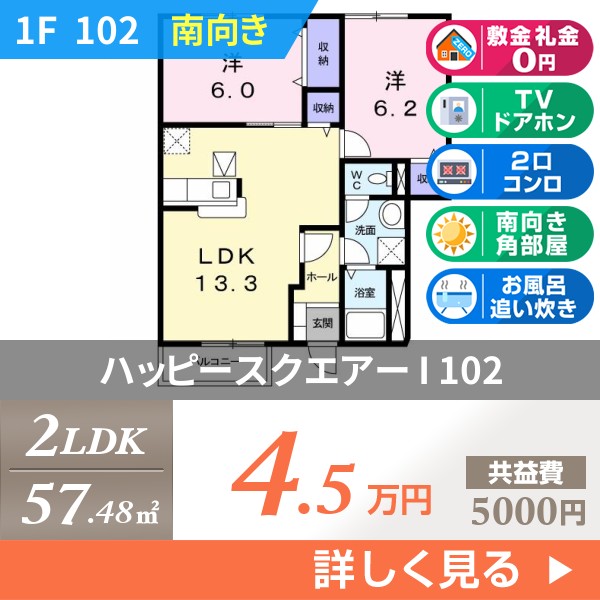 ハッピースクエアー I 102