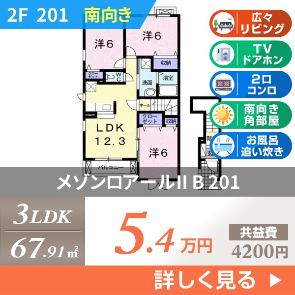 メゾンロアールII B 201