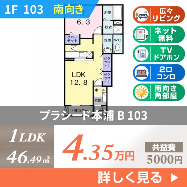 プラシード本浦 B 103