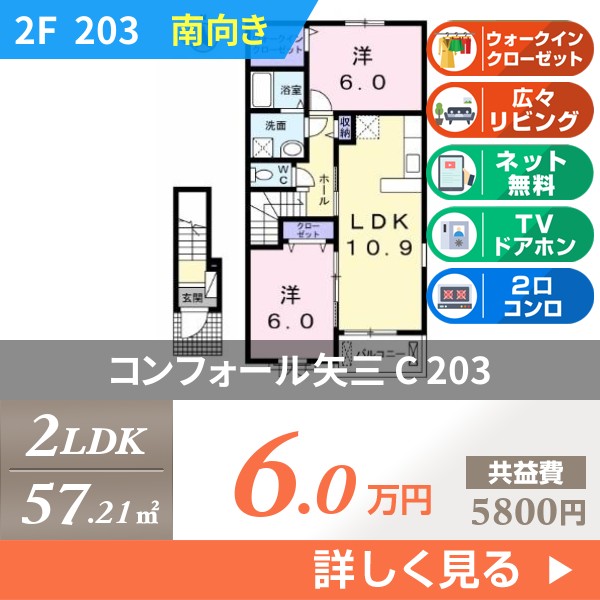 コンフォール矢三 C 203
