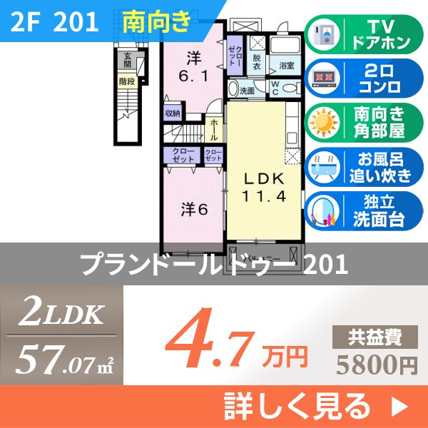 プランドール ドゥー 201
