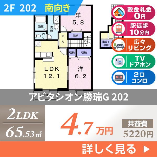 アビタシオン勝瑞G 202
