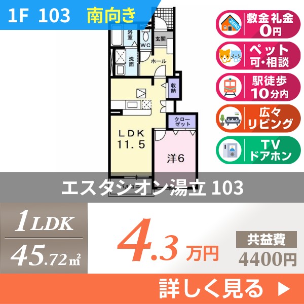 エスタシオン湯立 103