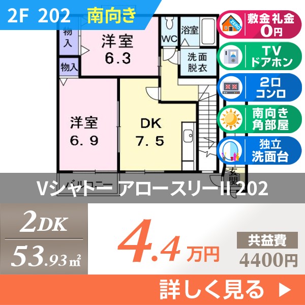 Vシャトー アロースリーII 202