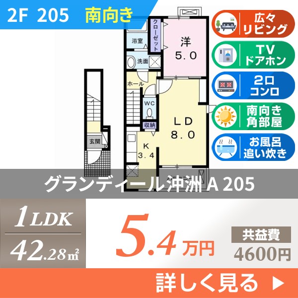 グランディール沖洲 A 205