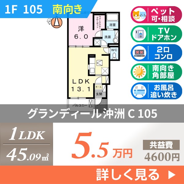 グランディール沖洲 C 105