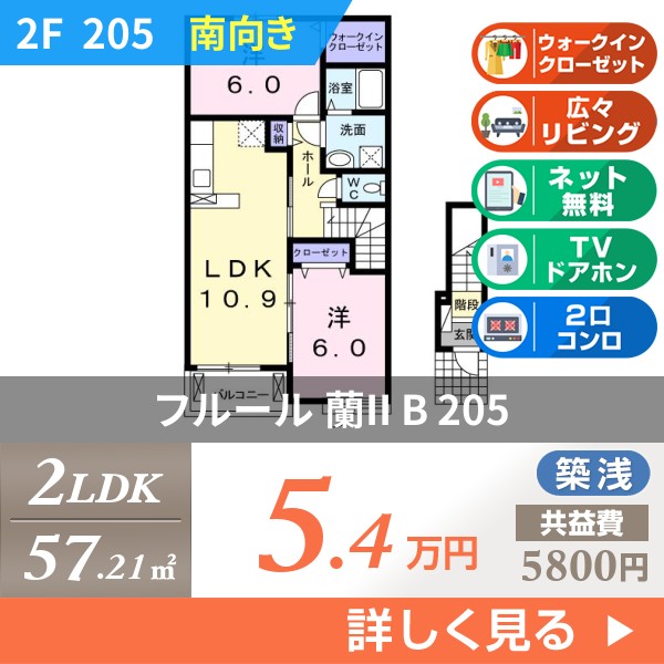フルール 蘭II B 205