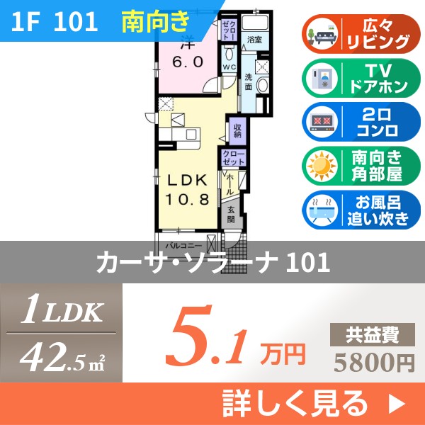カーサ・ソラーナ 101