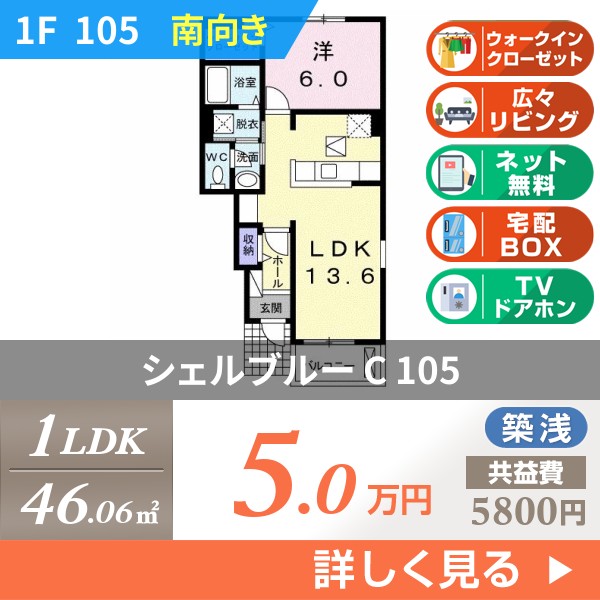 シェルブルー C 105
