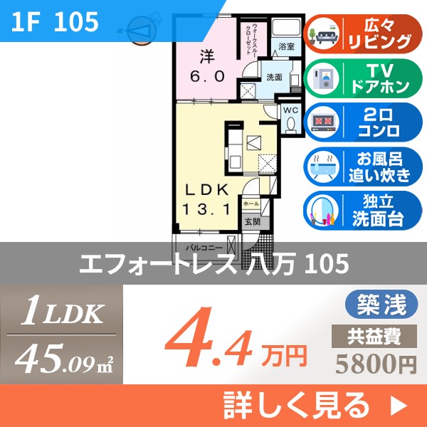 エフォートレス 八万 105