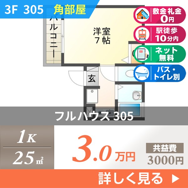 フルハウス 305
