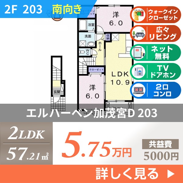 エルハーベン加茂宮D 203