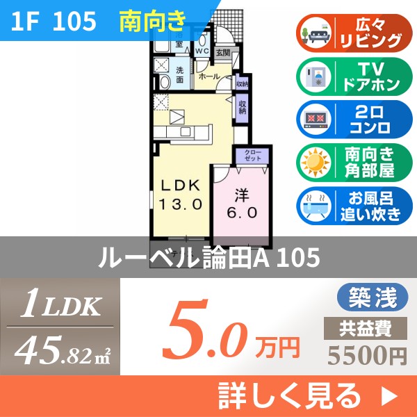 ルーベル論田A 105