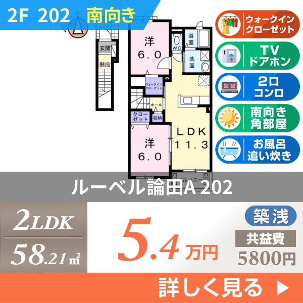 ルーベル論田A 202