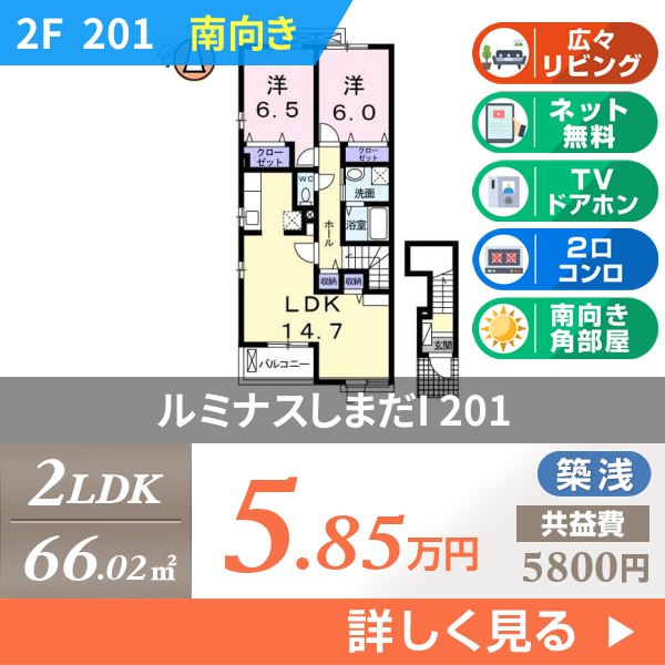 ルミナスしまだI 201