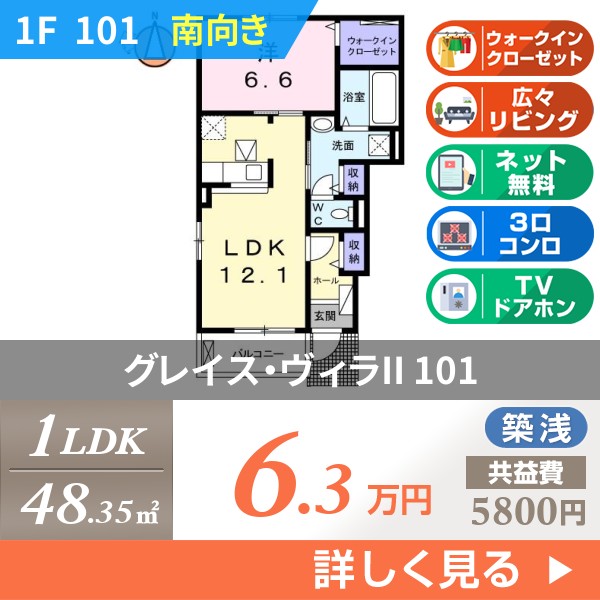 グレイス・ヴィラII 101