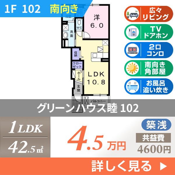 グリーンハウス睦 102