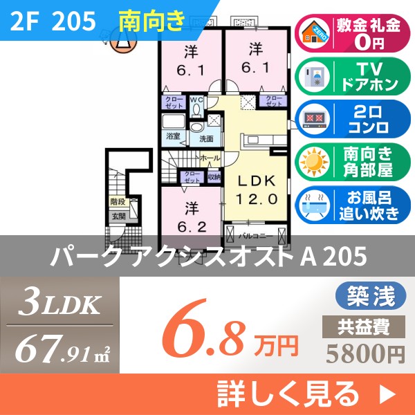 パーク アクシスオスト A 205