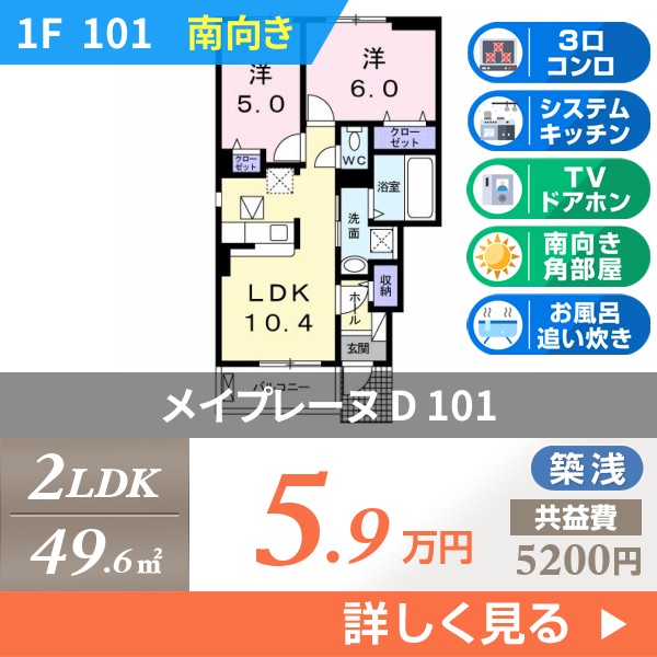 メイプレーヌ D 101