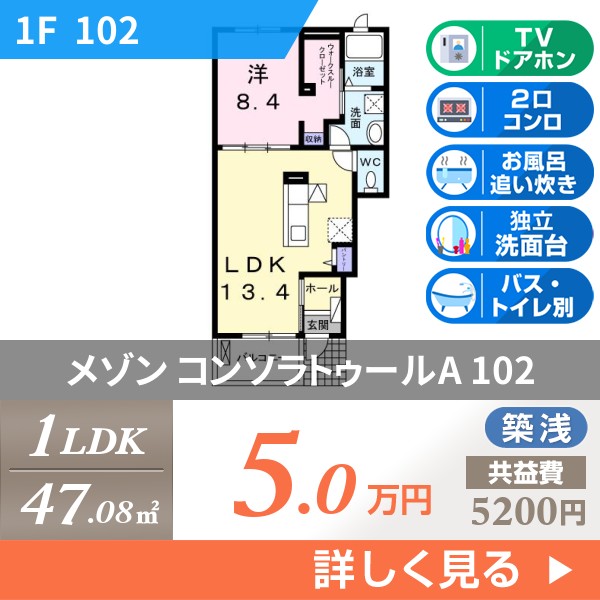 メゾン コンソラトゥールA 102