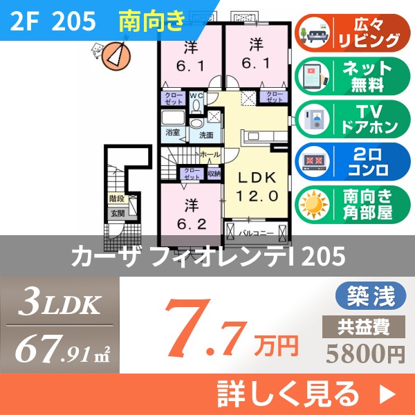 カーザ フィオレンテI 205
