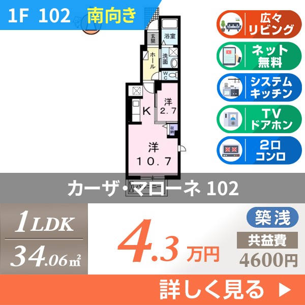 カーザ・マローネ 102