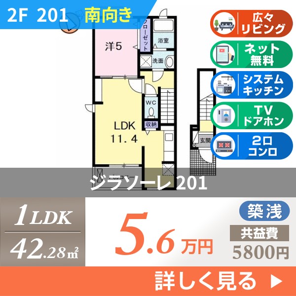 ジラソーレ 201