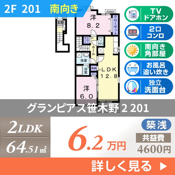 グランピアス笹木野 2 201