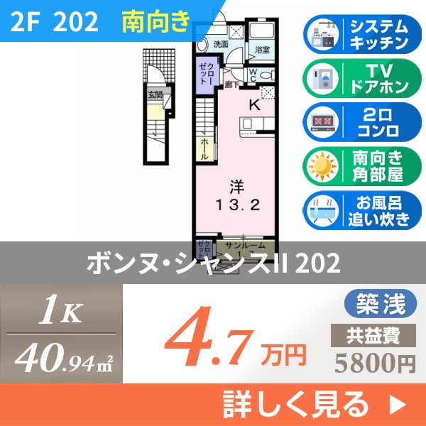 ボンヌ・シャンスII 202