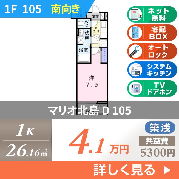 マリオ北島 D 105