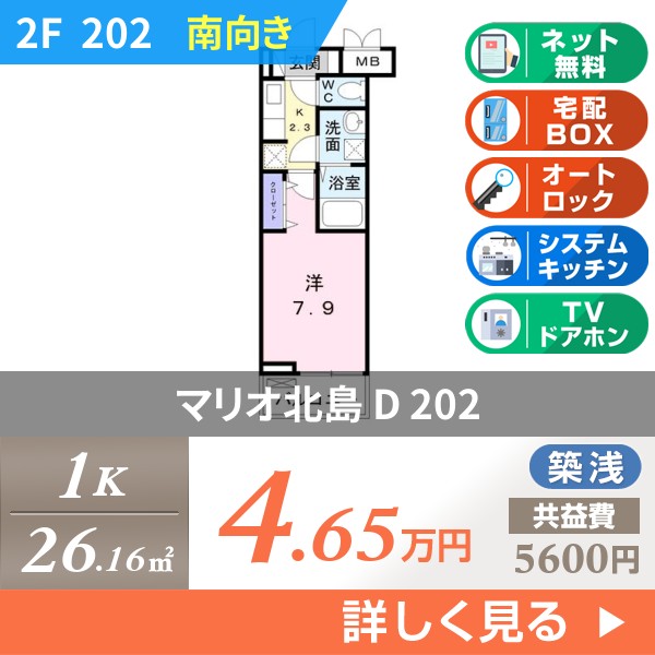 マリオ北島 D 202