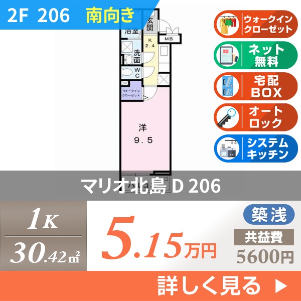 マリオ北島 D 206