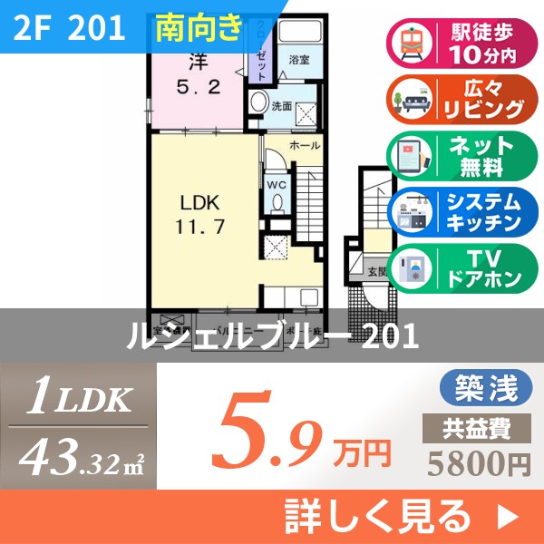 ルシェルブルー 201
