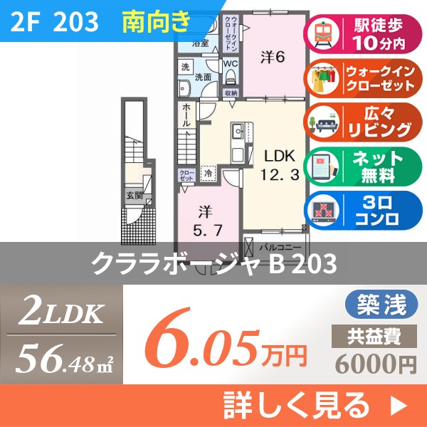 クララボージャ B 203