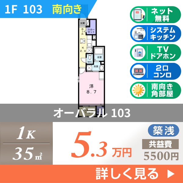 オーバラル 103