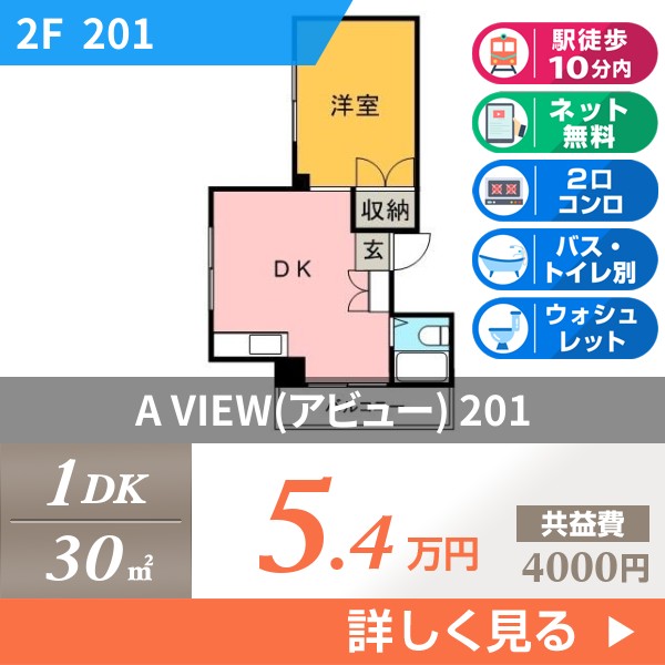 A VIEW(アビュー) 201