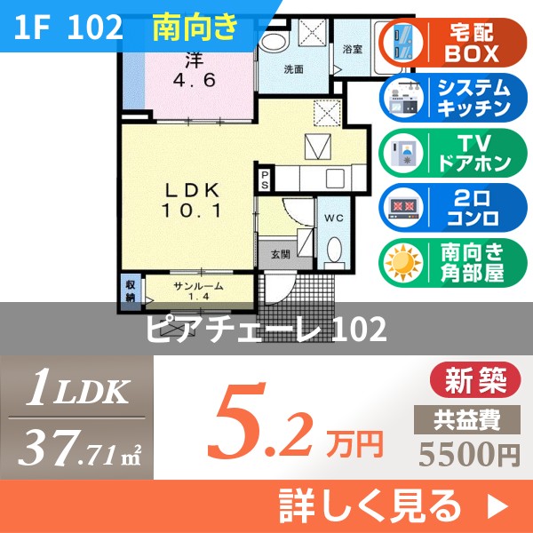 ピアチェーレ 102